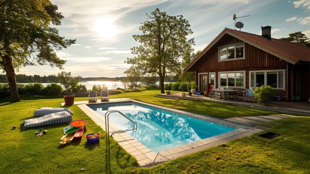 Bygga pool, poolbyggnationer