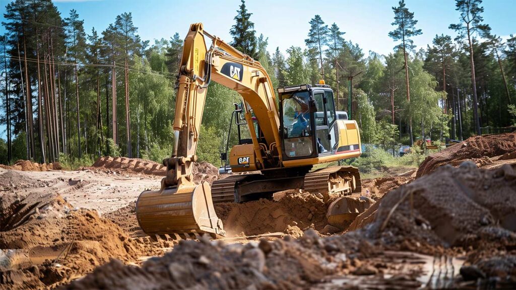 Schaktning för bostadsrättsföreningar, privatpersoner och företag